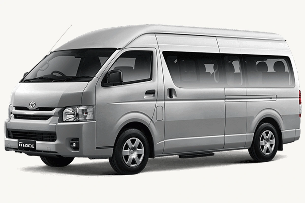Official model illustration of Toyota Hiace Commuter