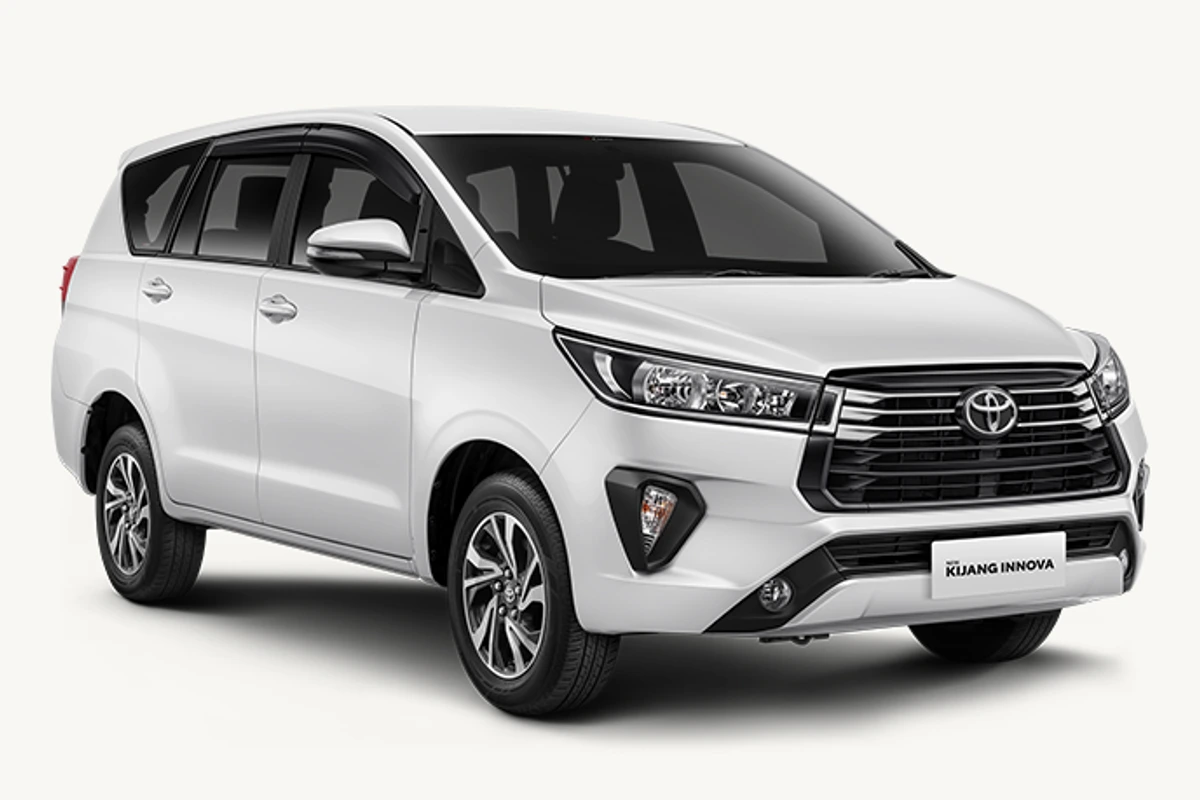 Official Toyota Innova model illustration for BROS Wisata car rental